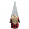Tutumi Vianočný škriatok 055 - 50 cm červeno-šedý
