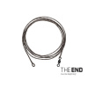 Rybársky nadväzec THE END Leadcore + swivel / 3ks