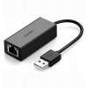 Ugreen Síťový adaptér USB-C na RJ45 10/100 Mbps - černý