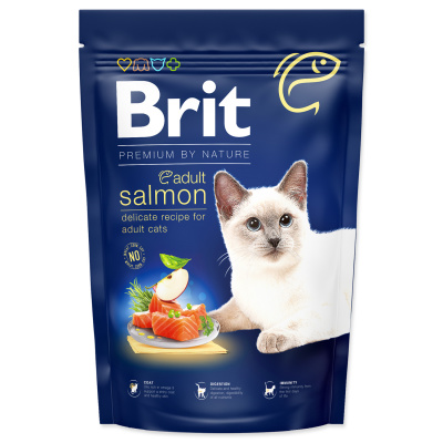 Brit Premium (VAFO Praha s.r.o.) Brit Premium Cat by Nature Adult Salmon 1,5kg