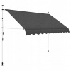 Dekorhome ručne zaťahovacia markíza 300 x 120 cm krémová
