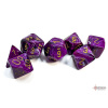 Sada kociek na RPG: Chessex - Vortex-Purple Gold (7 ks)