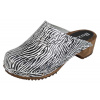 Dreváky BUXA Dámske Dreváky Klasik PE10 - Zebra Veľkosť: 40 [26,5 cm]