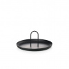 Servírovací tác SINGLES Black 30 cm, černý - ZONE DENMARK (SINGLES servírovací tác 30 cm, černý - ZONE DENMARK)
