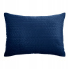 Obliečka na vankúš - Dekoratívna vankúš pod ihlou a závitom 70 x 50 cm (Navy Blue Scandi Design vankúš 50x70 Moxie)