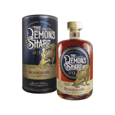 The Demon’s Share Rodrigo’s Reserve 9YO - 0,7l - 40% - Panama od 20% do 43% Tuba Tmavý rum Panama 0,7 l 9 r.