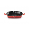Le creuset Signature panvica na grilovanie 30x30cm Farba: Červená