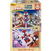 EDUCA Drevené puzzle Spidey a jeho úžasní priatelia 2x16 dielikov