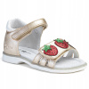 Wojtyłko detské sandále z ekologickej kože, zlaté veľkosť 23