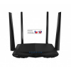 Tenda AC6 WiFi AC Router 1200Mb / s, VPN server / klient, WISP, Universal Repeater, 4x5dBi antény