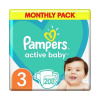 Pampers Active Baby 3 MIDI 6-10 kg 208 ks