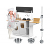 Ricokids Detska drevena kuchynka Ricokids - biela 7836
