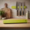 Magnetický držiak na nože silikónový BISBELL LATH ZELENÝ 30 cm