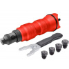 Nitovací adaptér do vŕtačky 3,2 4,0 4,8 6,0 6,4 mm (Pre trhacie nity 2291387)