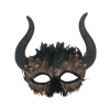Karnevalová maska Sova s rohmi