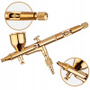 Airbrush pištoľ OCTAGON PSI GOLD 0,3mm, 1 x kalíšok, pipeta, mazivo, tesnenia (OCTAGON PSI-302 GOLD AIRBRUSH SET)