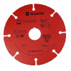 Würth Rezné kotúče wolfrámovo-karbidové TC 20 222 D 115 mm - 0667410112