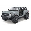 Maisto - 2021 Ford Bronco Badlands (bez dverí), kaktusovo šedý, 1:18
