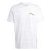 adidas Pánske Tričko krátkym rukávom TX MOUNTAIN TEE IZ0465 Biela