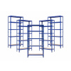 Trestles Balíček 5xSUPER HIT - Policový regál 1800x900x500 Farba: modrá