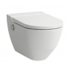 Laufen Cleanet Navia set Elektronický bidet s keramikou, Rimless, SoftClose, s LCC, Biela H8206014000001