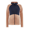 Craft ADV Essence Jersey Hood Jacket mikina dámská Barva: oranžová s modrou, Velikost: M