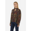 KOŠEĽA LA MARTINA WOMAN SHIRT L/S PRINTED VISCOS BURGUNDY/HARVESTG/FI