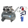 AKCIOVÝ SET SETMB-K205, Bezolejový kompresor 100 l, 230 V, 4 piesty s príslušenstvom | 4000 W | Matabro