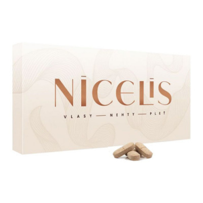 Nicelis –⁠ vitaminy a minerály na vlasy, nehty a pleť, 60 tablet