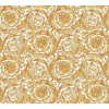 A.S. Création | Vliesová tapeta na stenu Versace 36692-5 | 0,70 x 10,05 m | žltá, hnedá, krémová + Žltá, hnedá, krémová vliesová tapeta na stenu 366925 v rozmere 0,70 x 10,05 m
