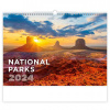 Nástenný kalendár National Parks 45 x 31,5 cm 2026