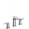 Hansgrohe Talis E - Umývadlová batéria s výpusťou, 3-otvorová inštalácia, chróm 71733000
