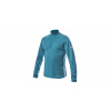 SENSOR MERINO UPPER pánská mikina krátký zip mint blue L