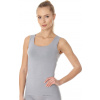 Brubeck TA10170 Dámské tričko bez rukávů COMFORT WOOL šedá S