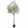 Umelá rastlina Eukalyptus 80x80x181cm Umelá rastlina PE