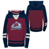 Colorado Avalanche Detská - Ageless Lace-up NHL Mikina s kapucňou S