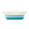 Le Creuset - tradičná zapekacia misa obdĺžniková 26 x 19 cm Karibik