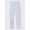 Detské nohavice Mayoral slim fit basic 520.7D.Junior.PPYA biela 152