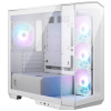 MSI Case MSI skříň MAG PANO M100R PZ White/ bez zdroje/ levé a přední sklo/ 4x 120 mm A-RGB fan/ 1x USB-C/ 1x USB3.2/ bílá 306-7G24R28-HH9