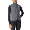 Castelli Perfetto RoS 2 W Vest, Urban gray Veľkosť: L Dámska vesta do daždivých a veterných podmienok