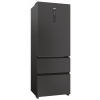 Chladnička Haier Haier 3-dverová HTR5719ENPT 450L 37 dB No Frost čierna