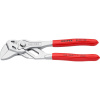 Knipex Mini kliešťový kľúč, chrómovaný povrch, rukoväť potiahnutá plastom 150 mm