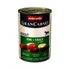ANIMONDA GranCarno pre psov jeleň+jablká, 400g
