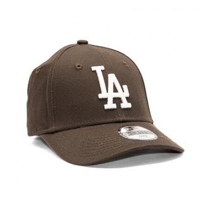 Dětská Kšiltovka New Era 9FORTY Kids MLB League Essential Los Angeles Dodgers Dark Brown / Off White Dětské kšiltovky: Youth (54-56 cm)