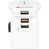 Skross 1302555 cestovný adaptér Pro Light 3xUSB World; 1302555
