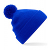 Beechfield Detská čiapka s brmbolcom B426B Bright Royal one size