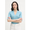 United Colors of Benetton tričko dámske bavlnené 3GA8D400U modrá M