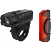 světla sada FORCE GLARE USB přední+zadní