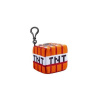 Plyšák s klipom Minecraft - TNT, 8 cm