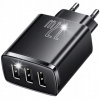 BASEUS RÝCHLA NABÍJAČKA SIEŤOVÁ NAPÁJACIA KOCKA DO TELEFÓNU 3X USB QC 17W